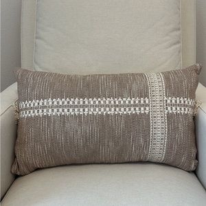 Target Threshold with Studio McGee boho knit throw pillow